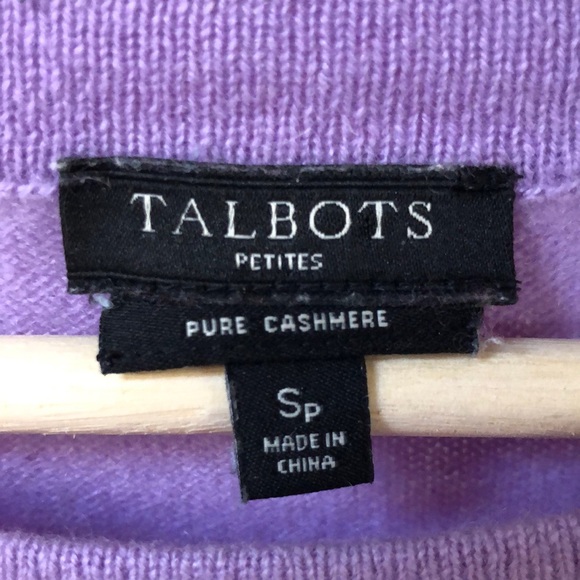 Talbots Purple Women's Sweater - Picture 2 of 8